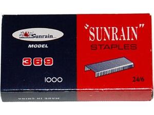 Σύρματα συρραπτικού Sunrain 24/6 (πακέτο 1000 τεμαχίων)